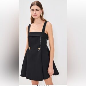STINE GOYA Black Mini Dress